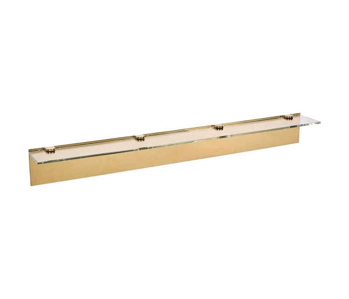 Straight Bathroom Shelf - 4'-7