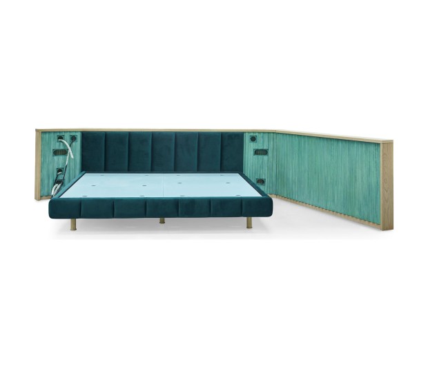 Cabecero Escritorio King size  - King Headboard Left with desk