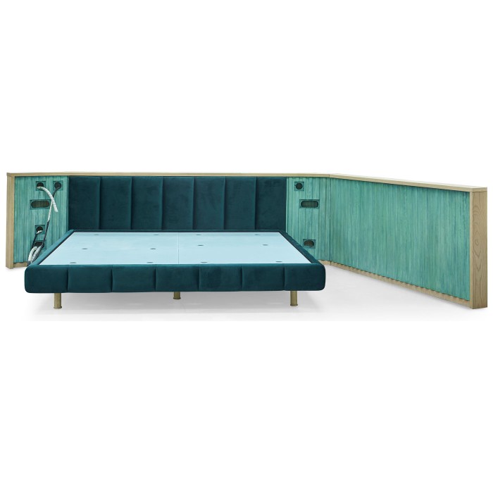 Cabecero Escritorio King size  - King Headboard Left with desk