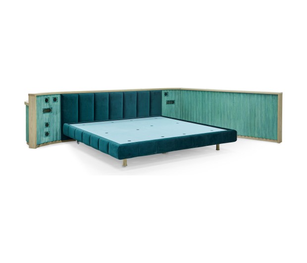 Cabecero Escritorio King size  - King Headboard Left with desk