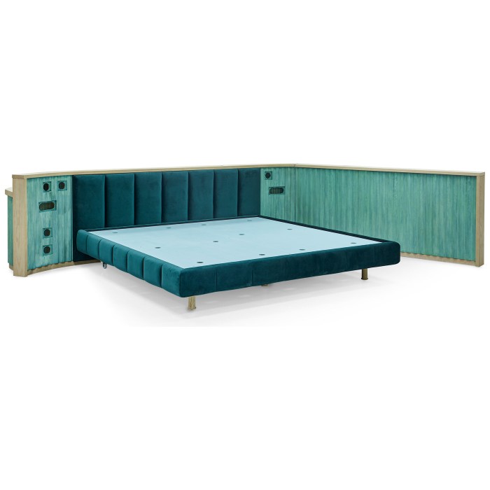 Cabecero Escritorio King size  - King Headboard Left with desk