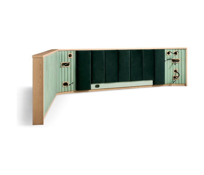 Cabecero Escritorio King size  - King Headboard Right with desk