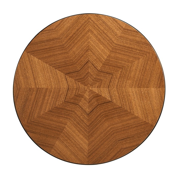 Bistro Table at Top of Stairs