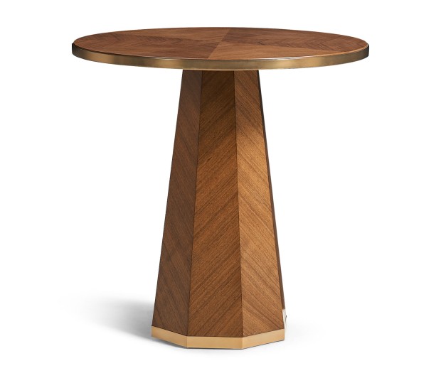 Bistro Table at Top of Stairs
