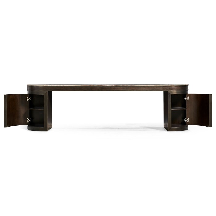 Credenza at Back of Sofa
