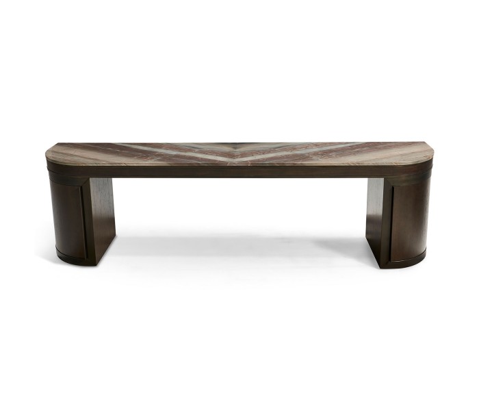 Credenza at Back of Sofa