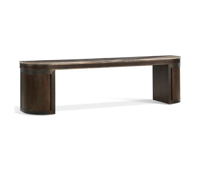 Credenza at Back of Sofa