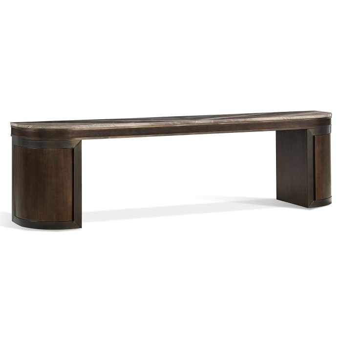Credenza at Back of Sofa