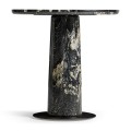 Cocktail Table at Top of Stairs