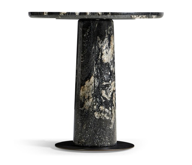 Cocktail Table at Top of Stairs