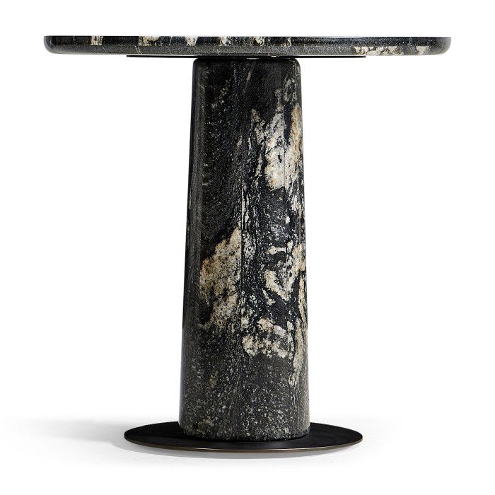 Cocktail Table at Top of Stairs