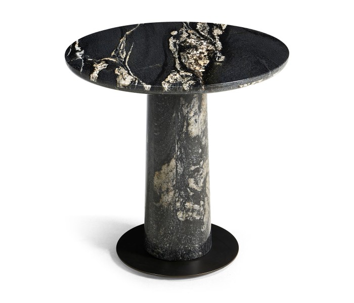 Cocktail Table at Top of Stairs