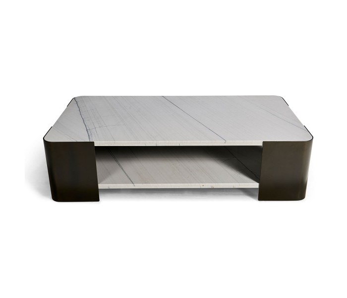 Oval cocktail table