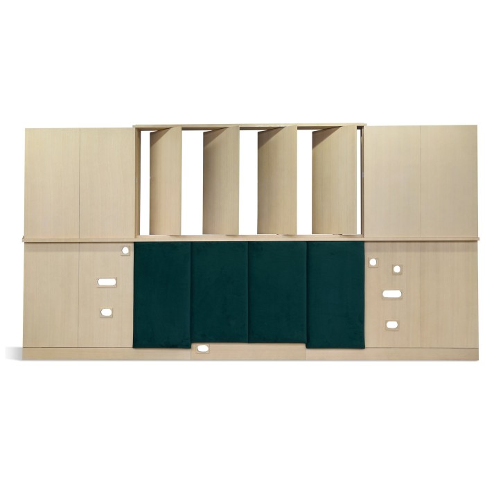 Panel divisorio con cabecero - Dividing panel with headboard (Right)