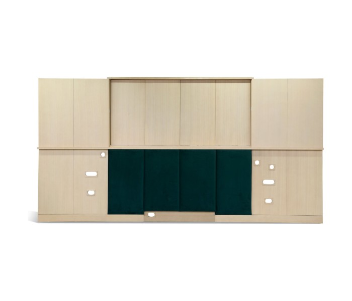 Panel divisorio con cabecero - Dividing panel with headboard (Right)