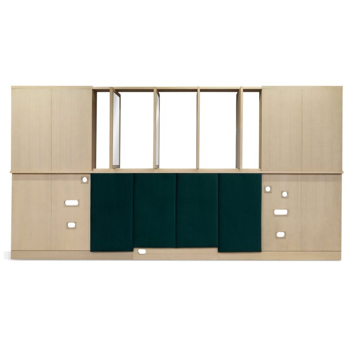 Panel divisorio con cabecero - Dividing panel with headboard (Left)