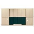 Panel divisorio con cabecero - Dividing panel with headboard (Left)