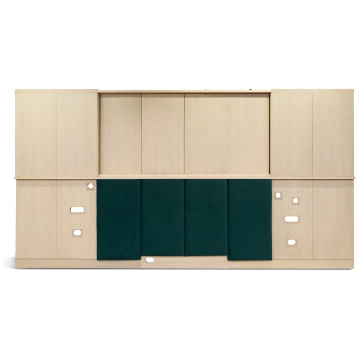 Panel divisorio con cabecero - Dividing panel with headboard (Left)