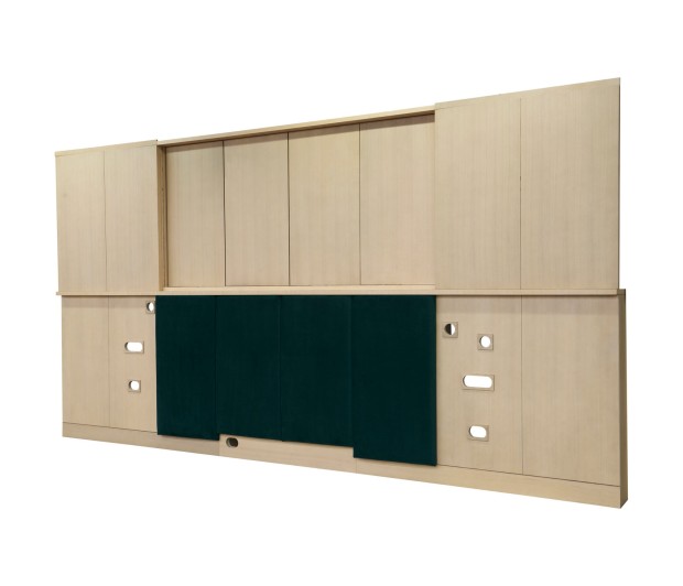 Panel divisorio con cabecero - Dividing panel with headboard (Left)