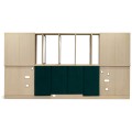 Panel divisorio con cabecero - Dividing panel with headboard (Right)