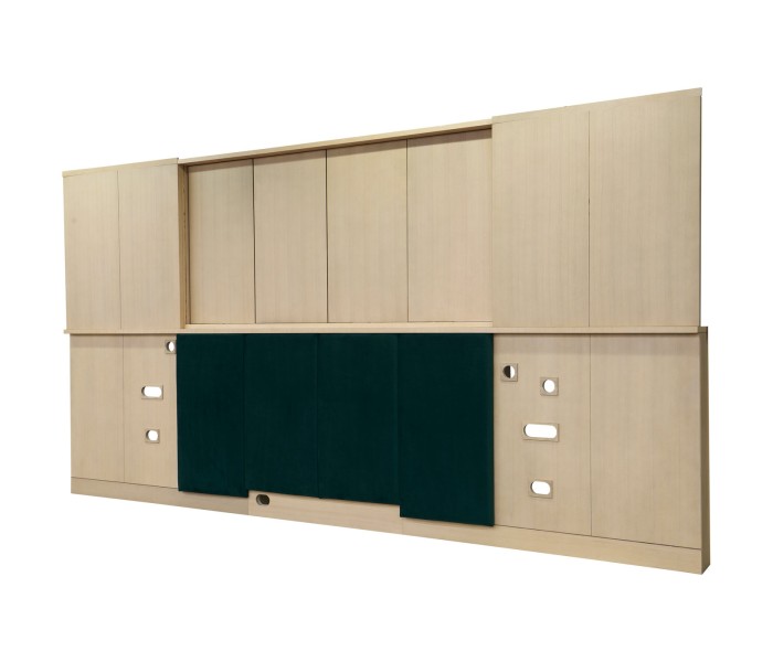 Panel divisorio con cabecero - Dividing panel with headboard (Right)