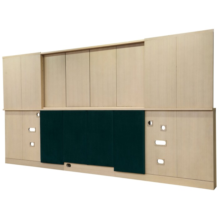 Panel divisorio con cabecero - Dividing panel with headboard (Right)