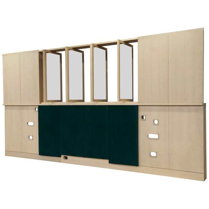 Panel divisorio con cabecero - Dividing panel with headboard (Right)