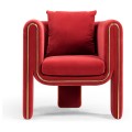 Armchair- Red Velvet