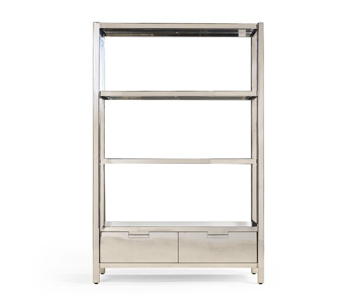 Linen Store Polished Stainless Shelf