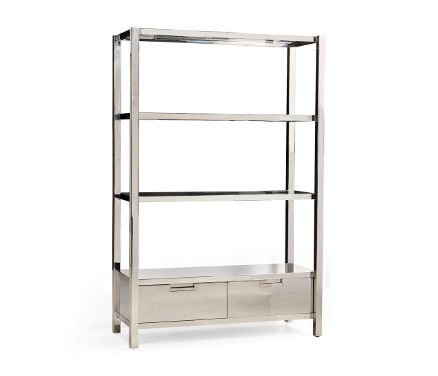 Linen Store Polished Stainless Shelf