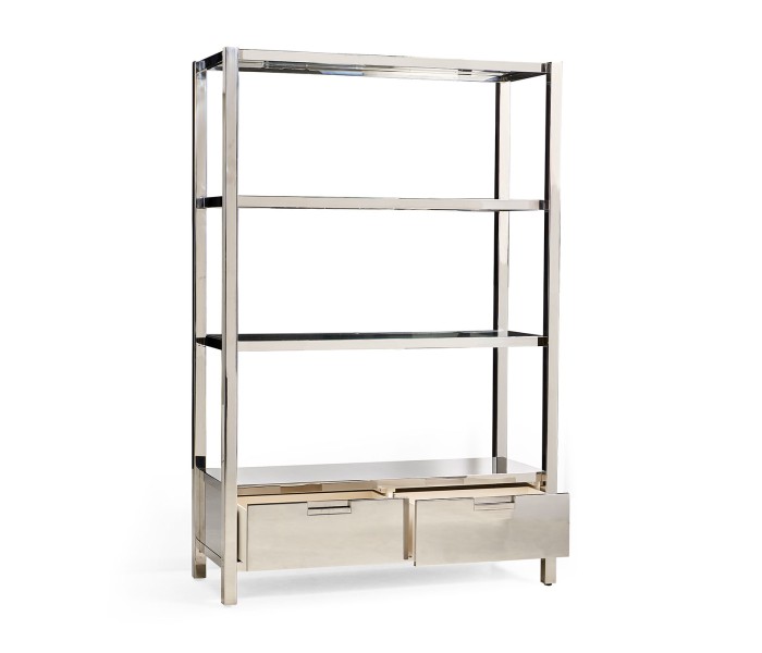 Linen Store Polished Stainless Shelf