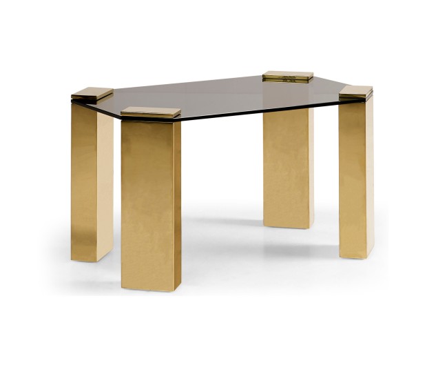 Glass coffee table