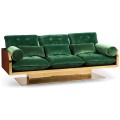 Wood Shell 3 Seat Sofa
