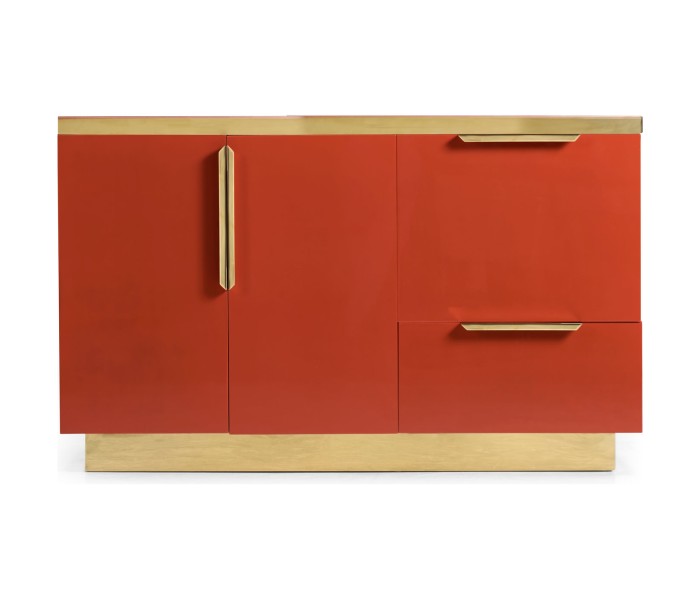 Bar Cabinet With Upper Shelf