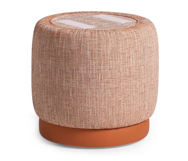 Upholstered Pouf
