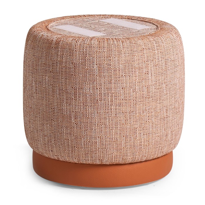 Upholstered Pouf