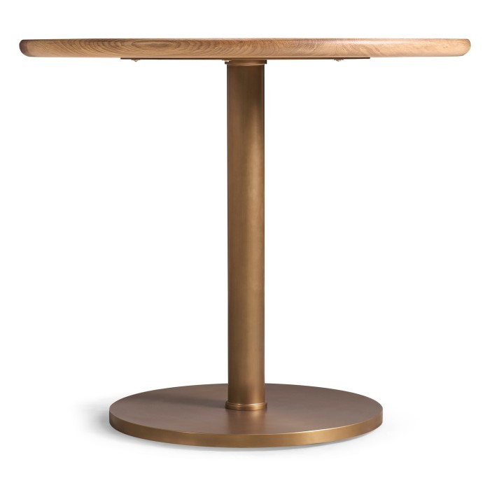 2 Top Round Dining Table