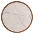 2 Top Round Dining Table