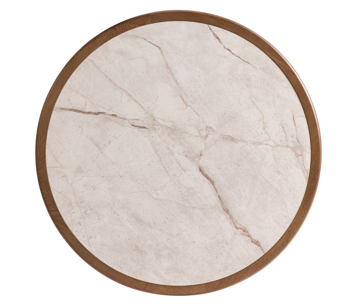 2 Top Round Dining Table
