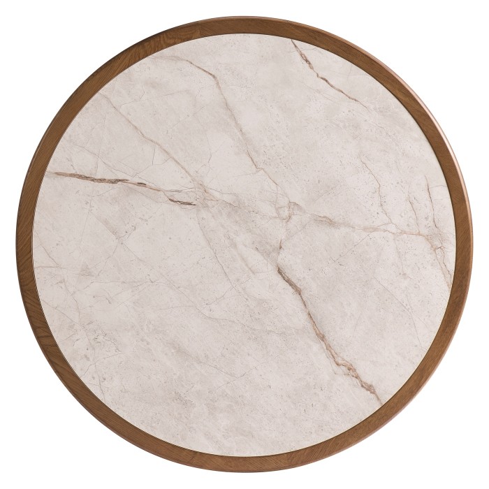 2 Top Round Dining Table