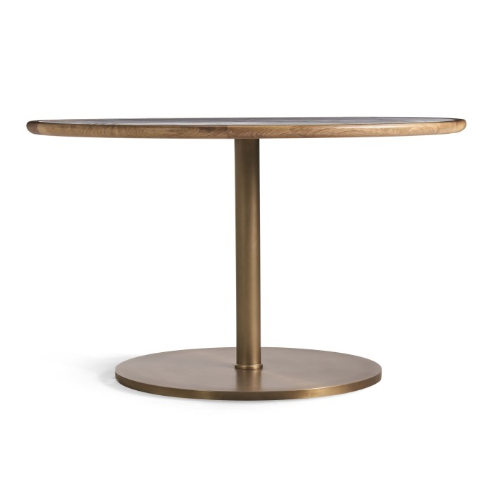 6 Top Round Dining Table