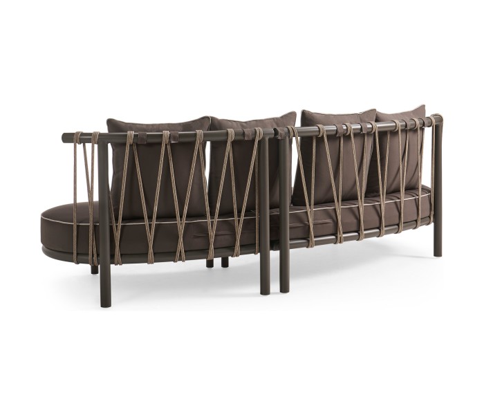 OUTDOOR SOFA TYPE A WITHOUT PILLOWS (4PCS)