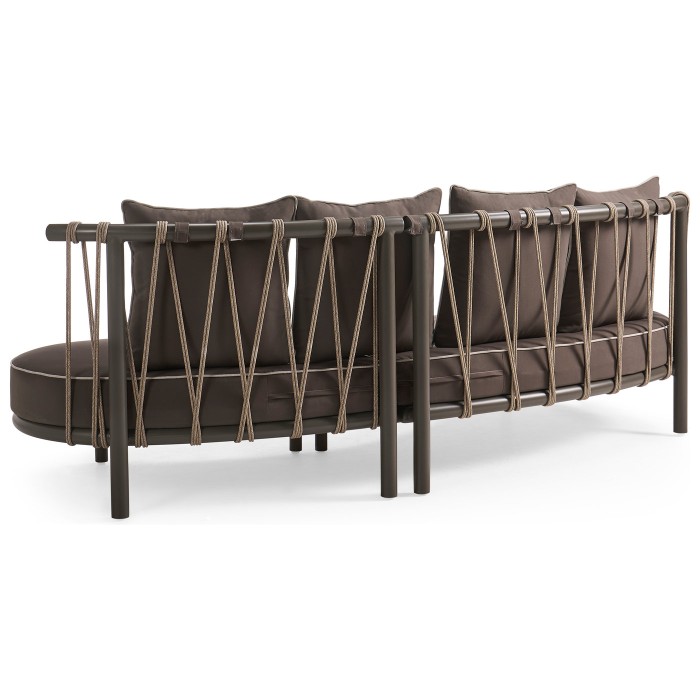 OUTDOOR SOFA TYPE A WITHOUT PILLOWS (4PCS)