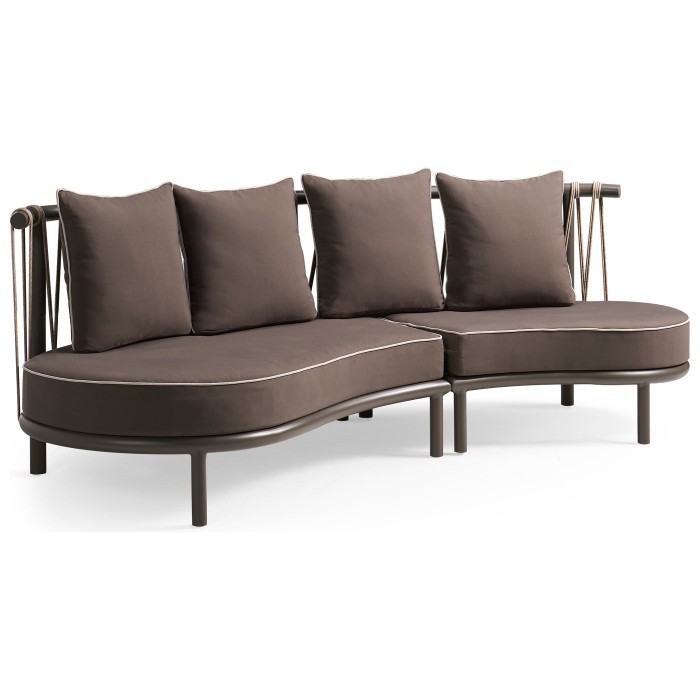 OUTDOOR SOFA TYPE A WITHOUT PILLOWS (4PCS)