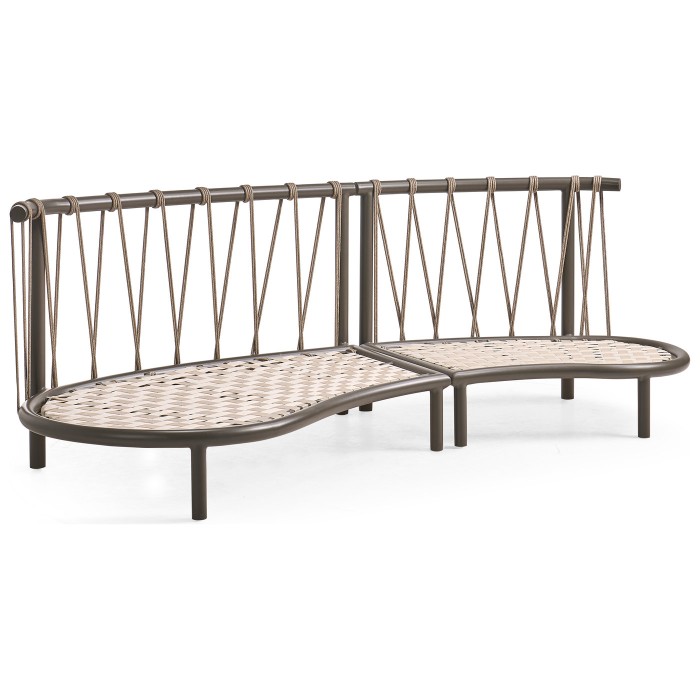 OUTDOOR SOFA TYPE A WITHOUT PILLOWS (4PCS)