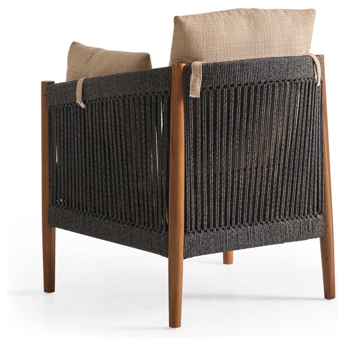 OUTDOOR ARMCHAIR WITHOUT COVER