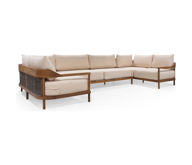 OUTDOOR SOFA TYPE D WITHOUT COVER