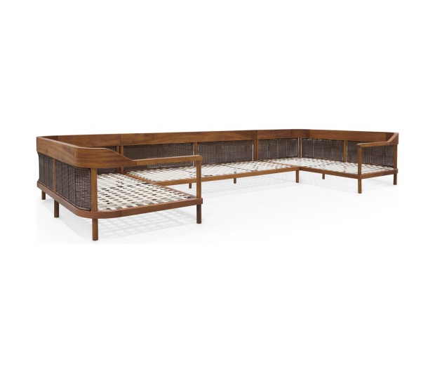 OUTDOOR SOFA TYPE D WITHOUT COVER
