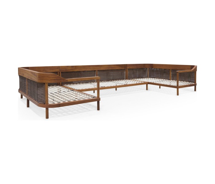 OUTDOOR SOFA TYPE D WITHOUT COVER