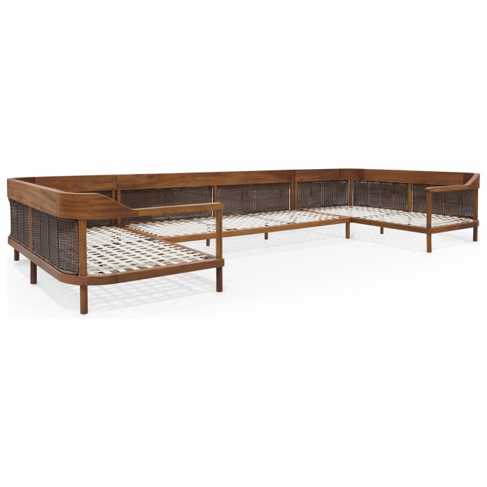 OUTDOOR SOFA TYPE D WITHOUT COVER